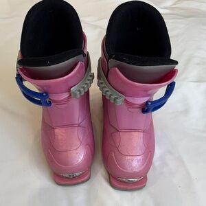 Kids Starter Pair of Pink Ski Boots
